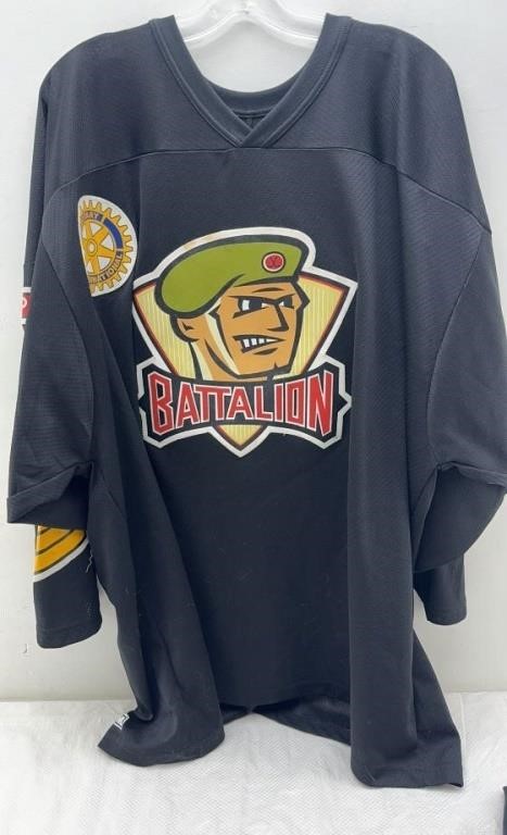 Lobb Brampton battalion signed jersey