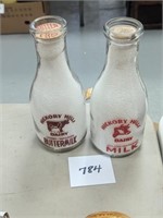 Hickory Hills Milk Bottles