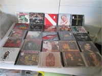 LOT OF 25 ASSORTED PREOWNED CDs