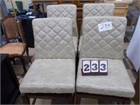 Set of 4 Swivel Bar Chairs