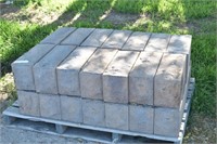 28 Stone Brick Pavers 16" X 5" X 7"