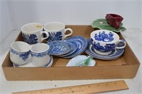 Blue Willow Style - Blue & White Dishware