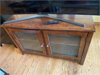 Wood/Glass TV Cabinet
