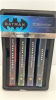 4-BATMAN DVDs-4K ULTRA HD DIGITAL 1989-1997