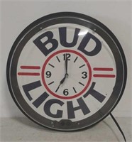Bud Light clock