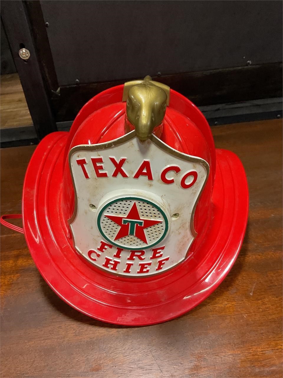 Texaco kids fire chief hat