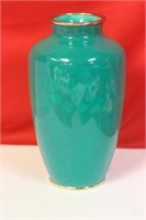 A Japanese Silverwire  Cloisonne Vase