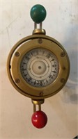 Antique Nautical Coubro & Scrutton Brass Compass