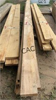 Lot of 2X8X18' Oak - Trailer Floor Pieces