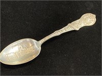 Sterling Silver Souvenir Spoon Madison WI Capitol