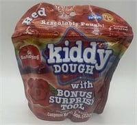 Kiddie Dough 8oz Play Pouch RED