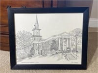 First Baptist Church-Greeneville Sketch 153/500