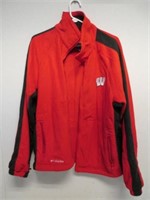 Columbia Wisconsin Badgers Fleece Zip Up Coat