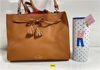 Gorgeous Authentic Kate Spade Bag 24 Oz TumblerNEW