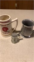 Lot of 3 Nebraska mugs