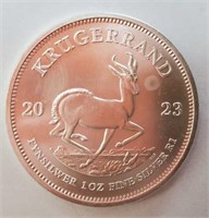2023 1 oz .999 Silver Coin Krugerrand