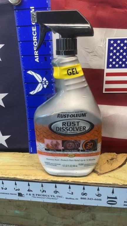 Full Bottle of Rustoleum Rust Remover