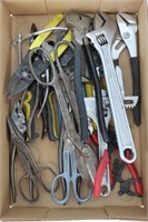 Tray Lot of Hand Tools,