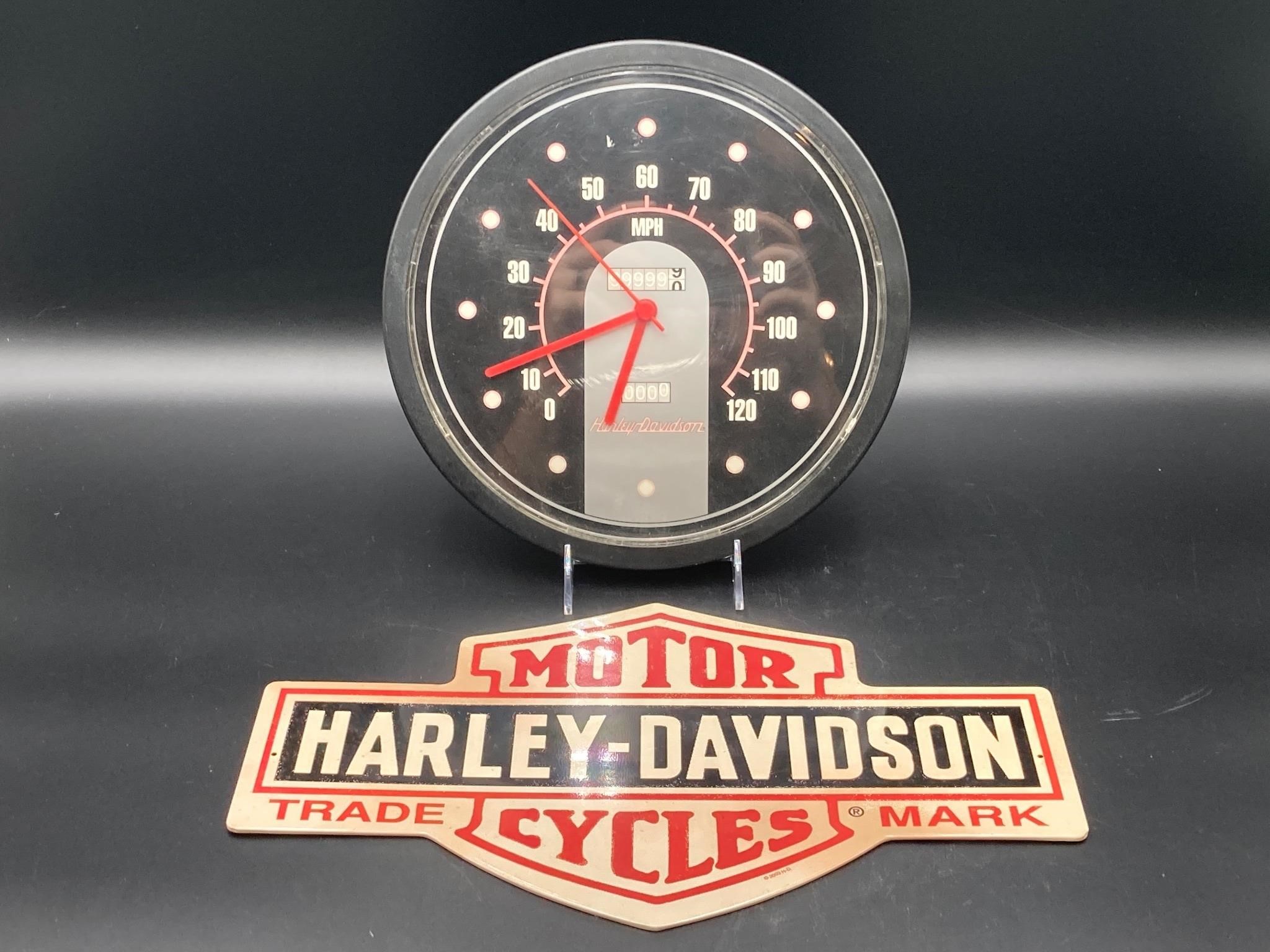 Harley-Davidson Wall Clock & Reproduction Sign