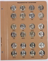 Coin 24  Washington Quarters 1950's BU
