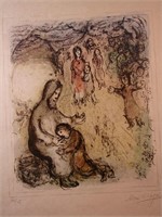 Signed and numbered Marc Chagall
