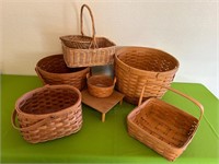 4 Longaberger Baskets + Others