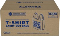 G) T-Shirt Carryout Bags- Thank You/Gracias -