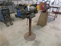 Chicago Power Tools Bench Grinder on Stand
