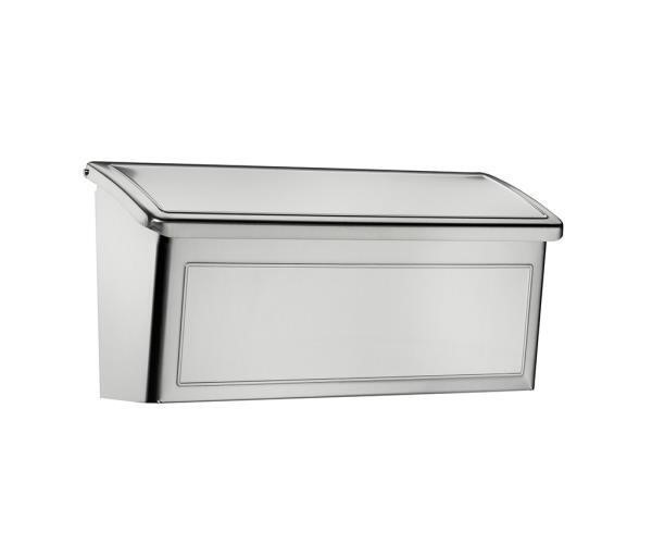 Venice Stainless Steel, Small Wall Mount Mailbox