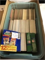 CONTAINER OF MISCELLANEOUS BALL CARDS