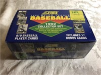 1992 SCORE BASEBALL COLLECTOR SET