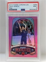 2019 Chronicles Marquee Pink Luke Doncic 254 PSA 9