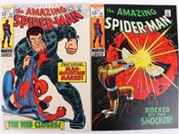 THE AMAZING SPIDER-MAN #72 & #73 (1ST SILVERMANE)