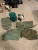 Camping / army bags