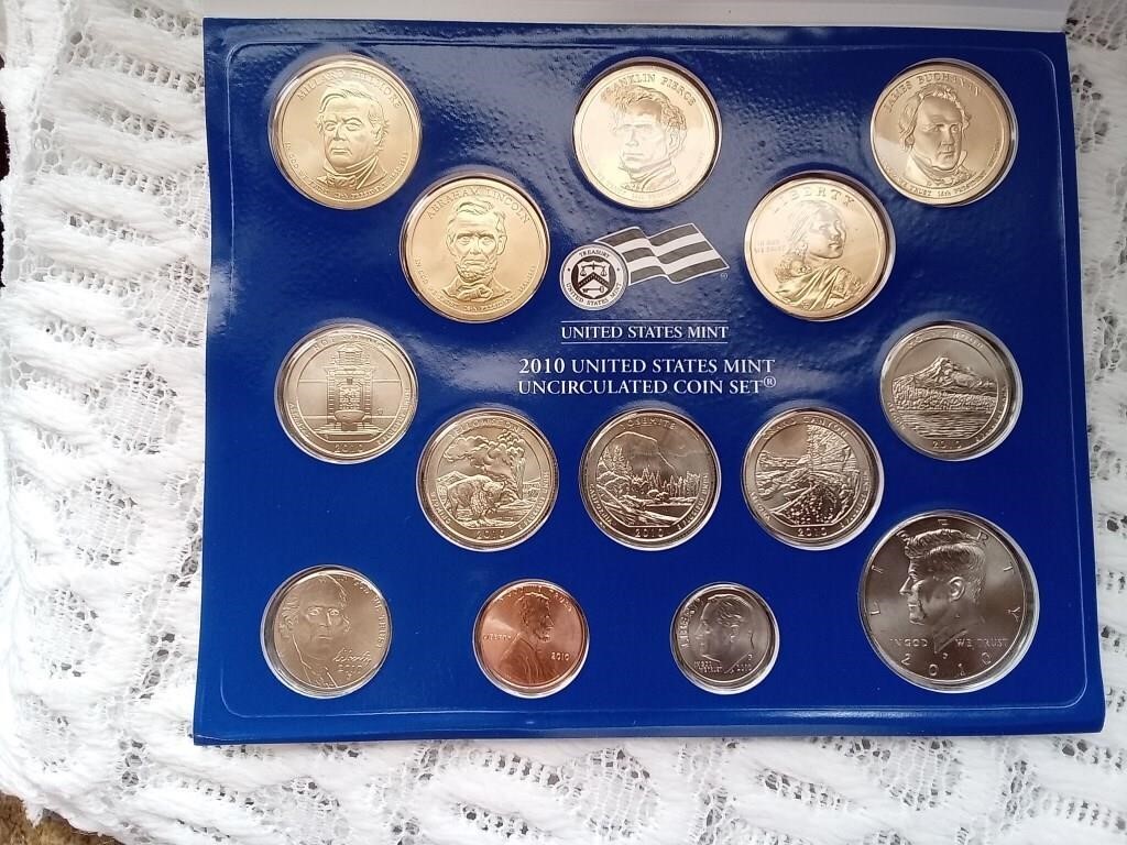 2010 Philadelphia US Mint Coin Set