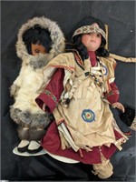 NATIVE AMERICAN DOLLS