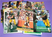 18 CARDS of GREEN BAY PACKERS FAVRE/WHITE/SHARPE+