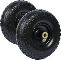 Ganggend 13" Flat Free Solid Tire and Wheel 5/8” A