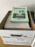 Box of Greene Cty. Genealogy "Cornerstone Clues"