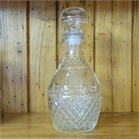 Princess House Crystal Decanter 10"