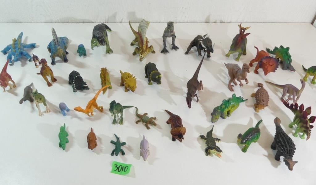 Collection of Toy Dinosaurs