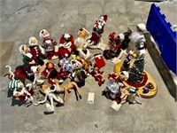 HUGE Collection of Annalee Christmas Dolls