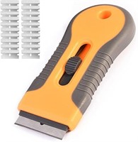 Razor Blade Scraper, 1 Pack Plastic Retractable