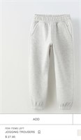 Size 9 (kids) Zara joggers - grey