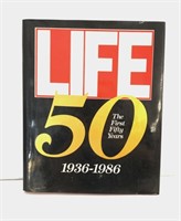 "Life: The First Fifty Years" hardback book