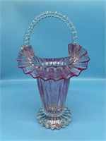 Fenton Ruffled Edge Basket