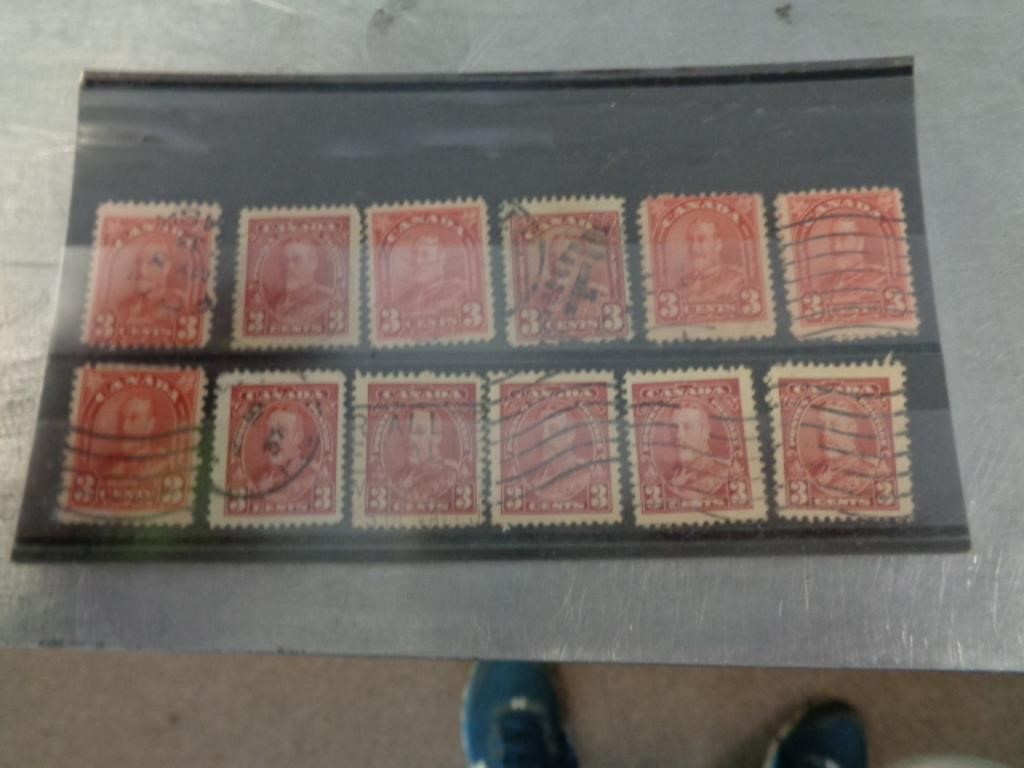 CANADA 3¢ STAMPS