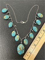 Mid-Century Turquois? Necklace See Photos for