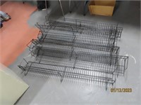 (8) Metal Wire Pegbourd Rack Setup