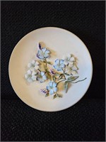 VINTAGE LEFTON 3D FLOWER PLATE